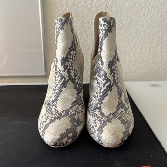 Steve Madden Snakeskin Booties - Picture 2 of 4
